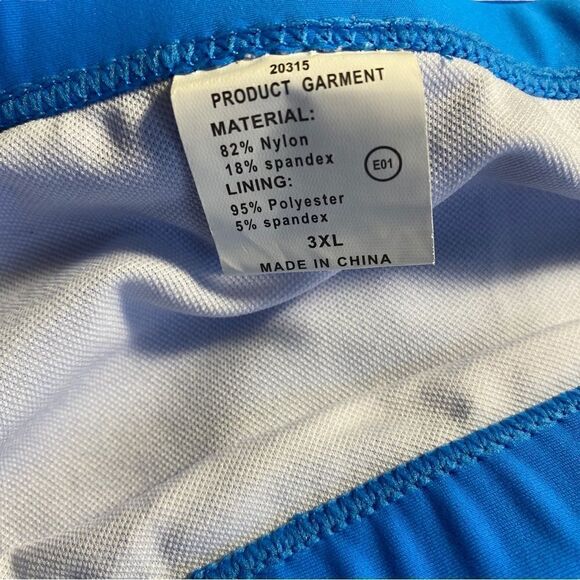 Women's Plus Size Blue Bathing Suit Bottom Size 3X NWOT - Picture 3 of 12